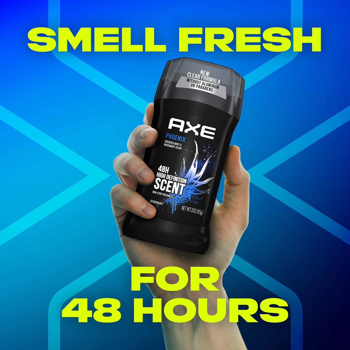 AXE Dual Action Deodorant Stick for Long Lasting Odor Protection Phoenix Crushed Mint & Rosemary Mens Formulated Without Aluminum 3 oz Beauty and Personal Care AXE