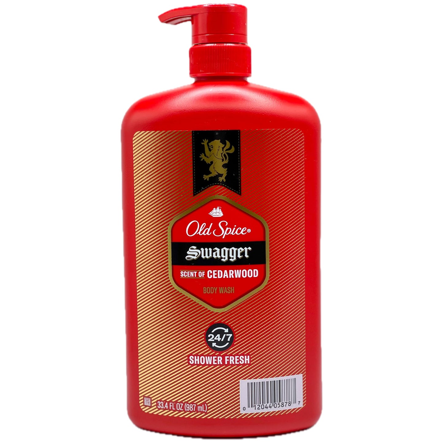 Old Spice SWAGGER BODY WASH SCENT OF CEDARWOOD 24/7 SHOWER FRESH 33.4 FL OZ Beauty & Personal Care Old Spice