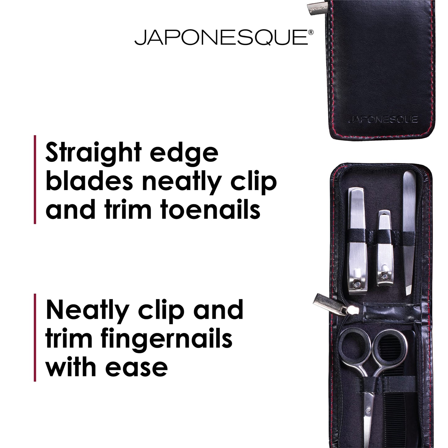 JAPONESQUE Men's Ultimate Grooming Kit 1 count (Pack of 6) Beauty and Personal Care JAPONESQUE