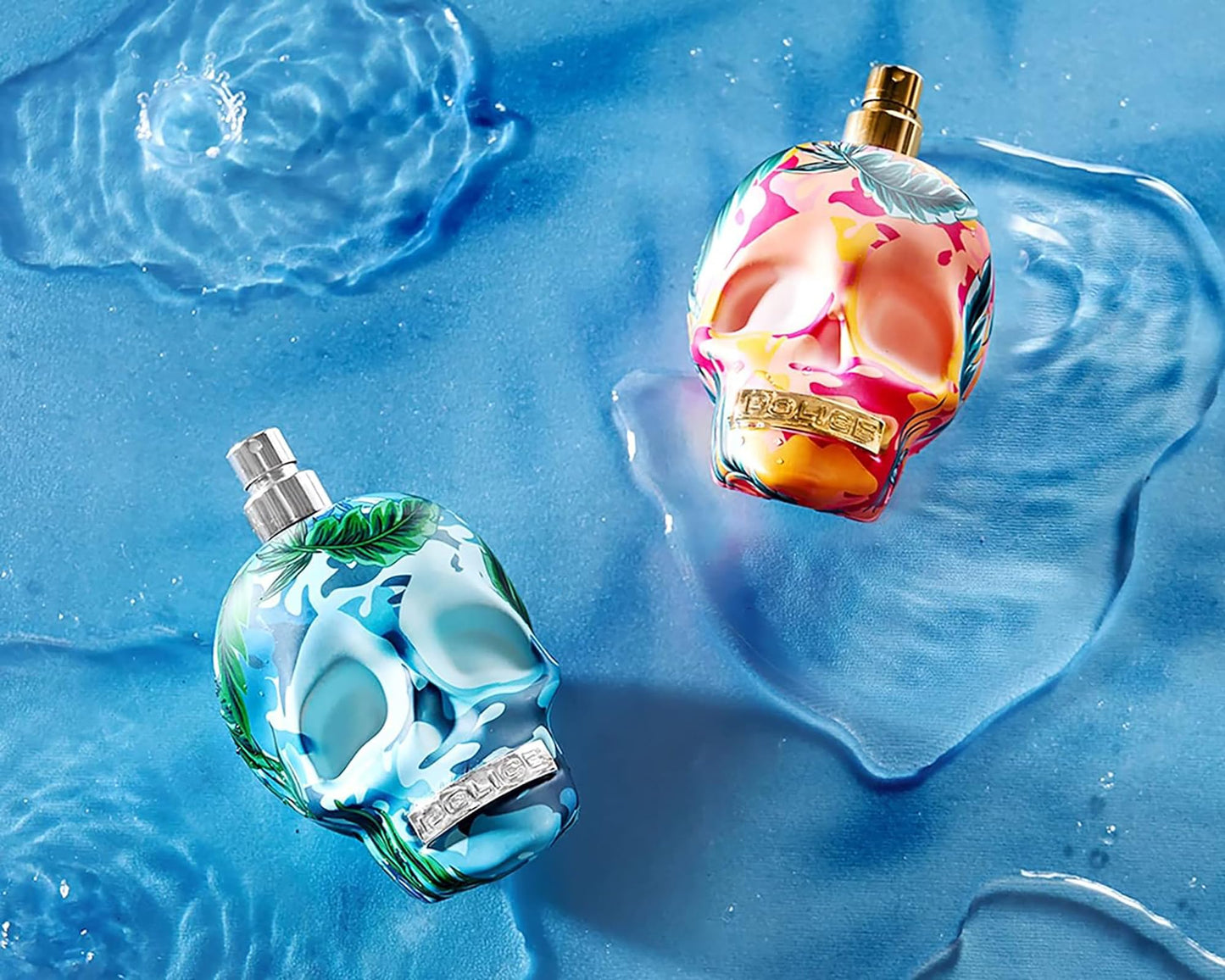 To Be Exotic Jungle For Woman By Police - Summery Floral Scent - Housed In A Botanical Decorated Bottle - Tart-Sweet Fruits And Floral Notes With Soft Beauty & Personal Care Hackett