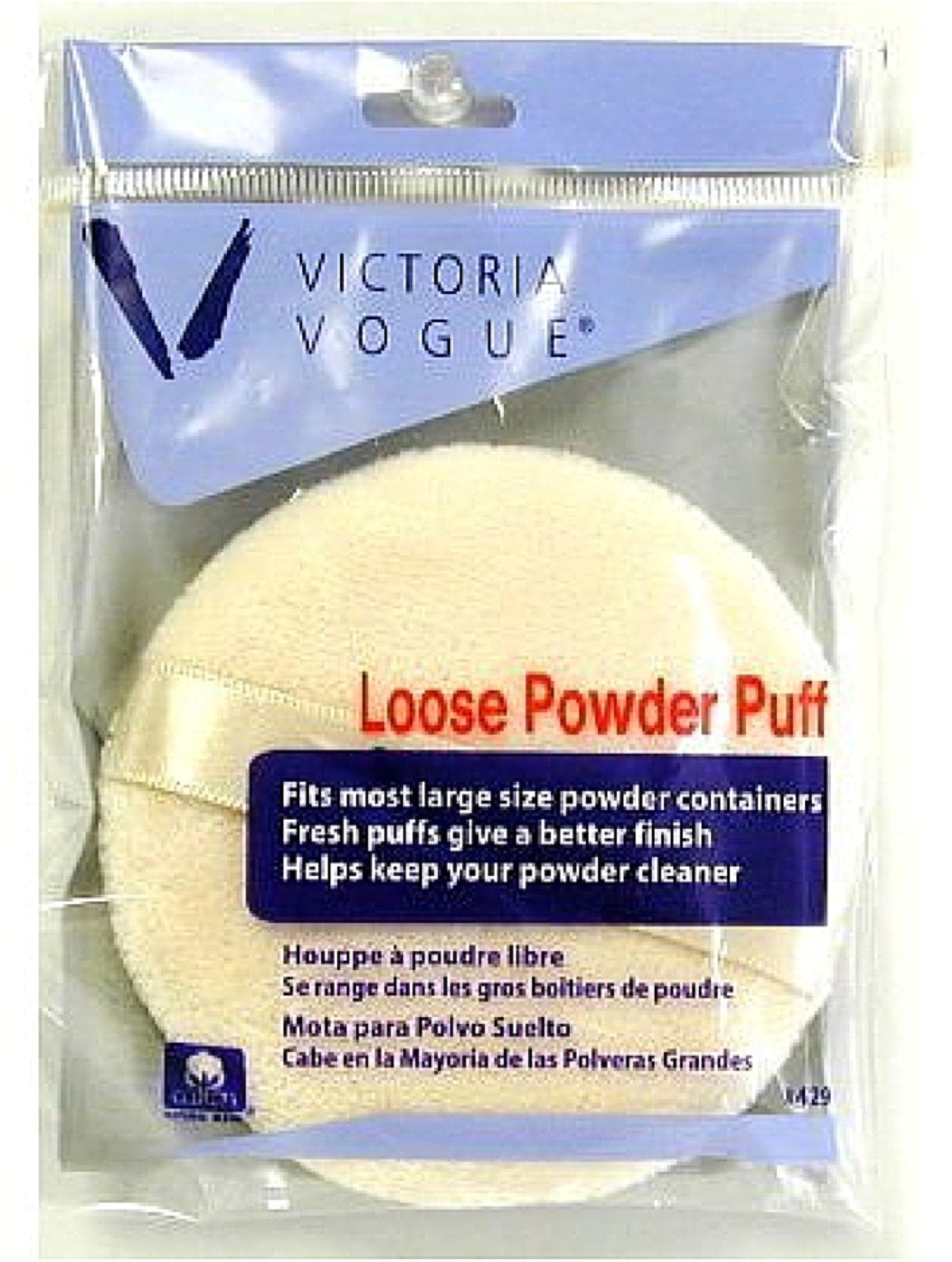 Victoria Vogue Round Loose Powder Puff 1 ea Beauty & Personal Care Victoria Vogue