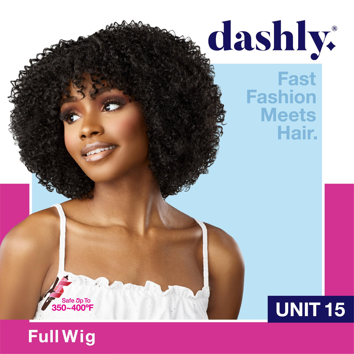 Sensationnel Dashly Wig-Unit 15, 2 DARKBROWN