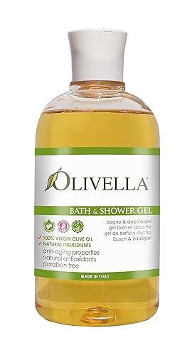 Olivella Virgin Olive Oil, Bath & Shower Gel - 16.9 Oz Beauty & Personal Care Olivella