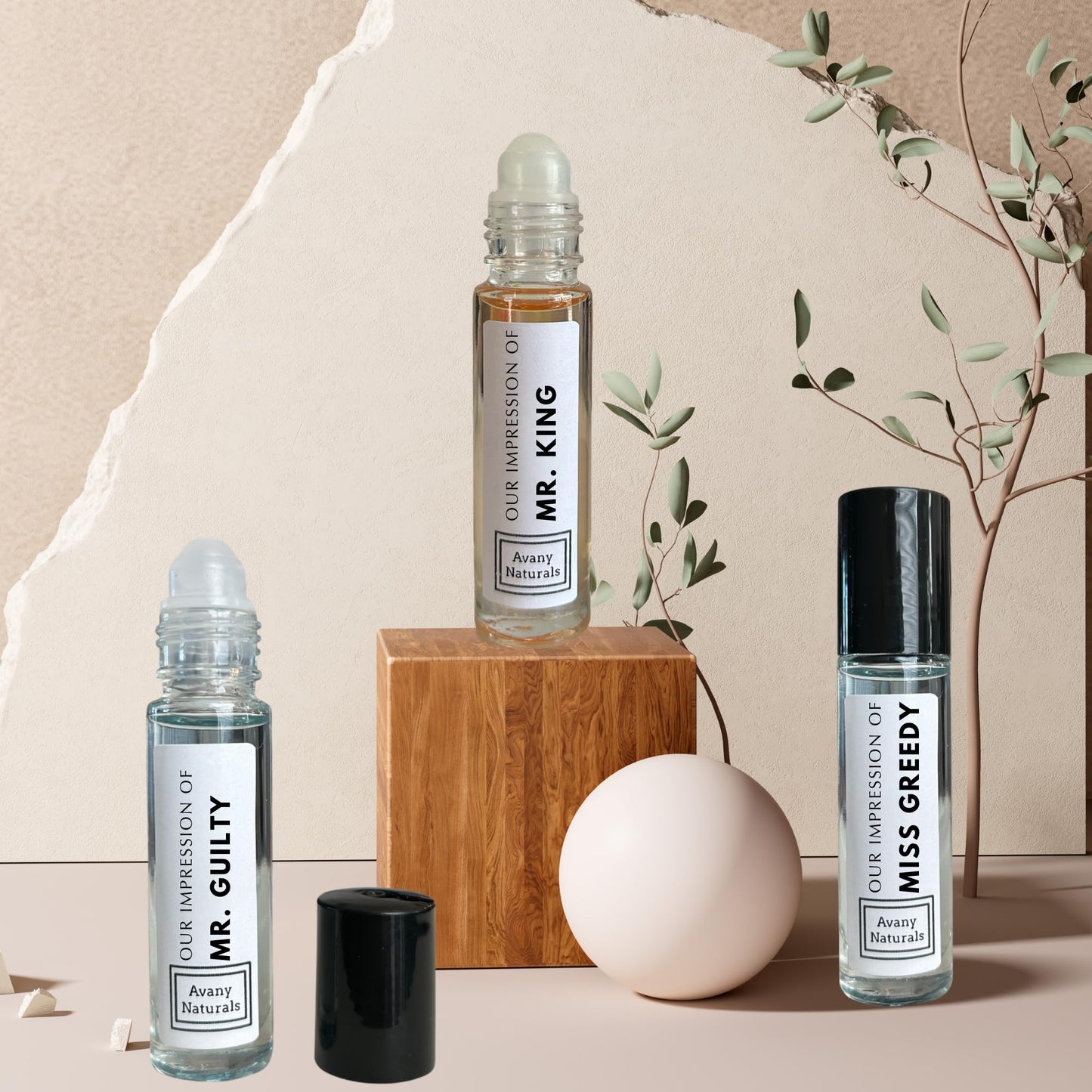 Avany Naturals Body Oils for Women - Bigger & Better Roll on Perfume Samples, Long Lasting Oil Based Cologne, Perfumed & Scented Aroma for Skin 1.2 Fl Beauty & Personal Care Avany Naturals