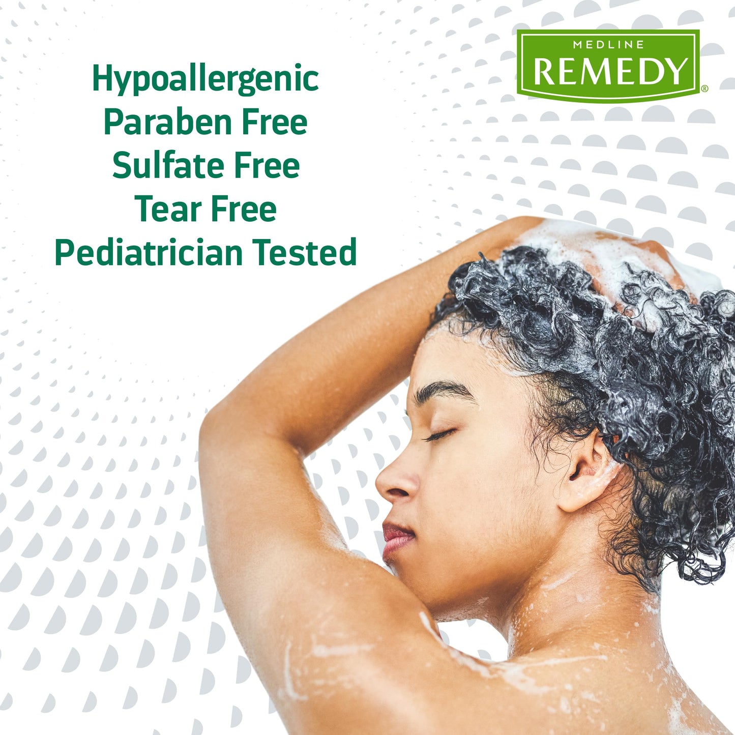 Medline Remedy Clinical Hydrating Shampoo & Body Wash (16 fl oz), Vanilla Scent, Cleanser, No-Rinse, Adults, Kids, Shower Or Bedside, Dimethicone Beauty & Personal Care Medline Remedy
