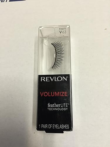 Revlon Volumize False Eyelashes, 91071 V63, 1 pr Beauty & Personal Care REVLON