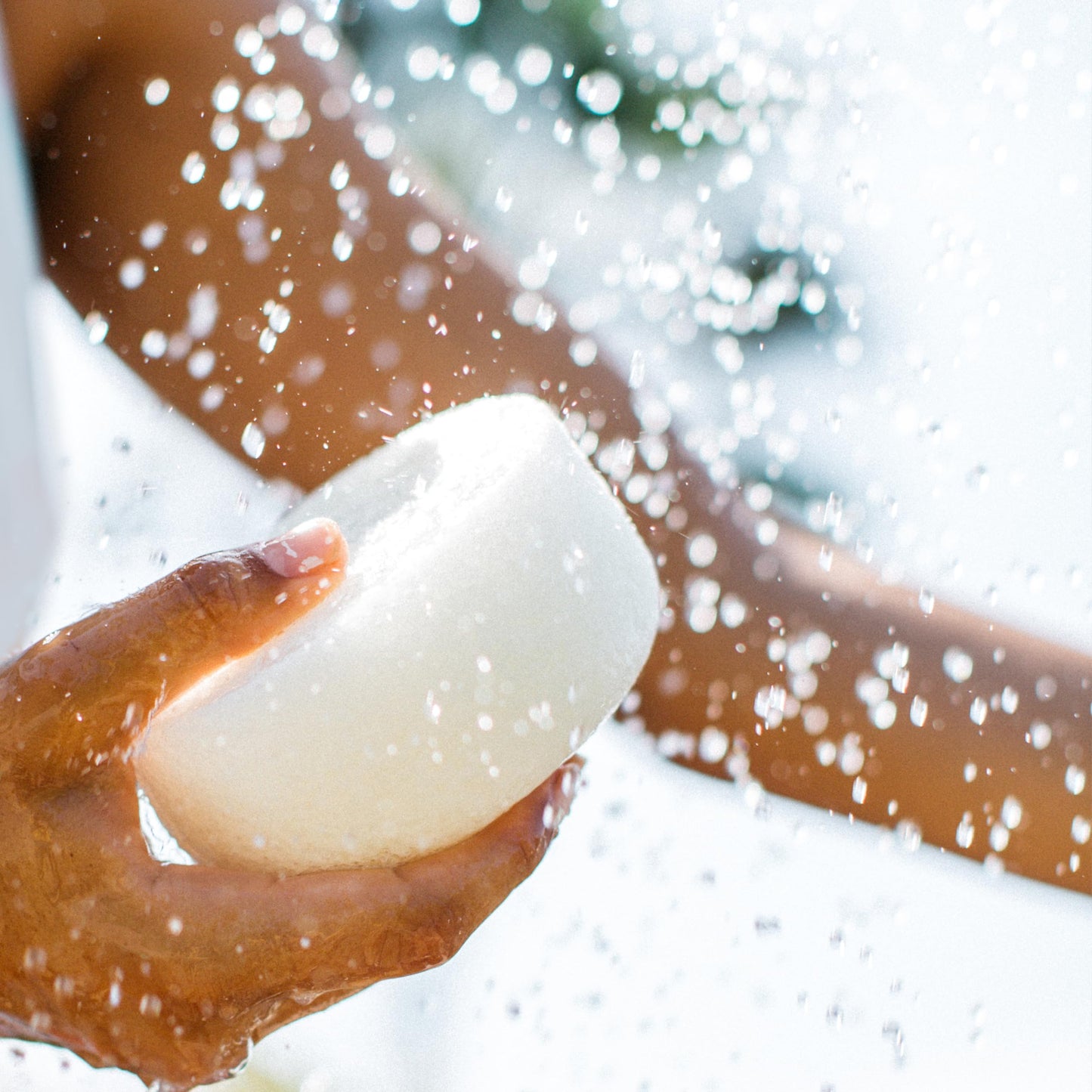 kai Body Buffer - 2 Count exfoliating Bath sponges with Built-in Cleanser, Gardenia Scent, Vegan & Cruelty-Free - Gently exfoliates & cleanses - Made Beauty and Personal Care kai