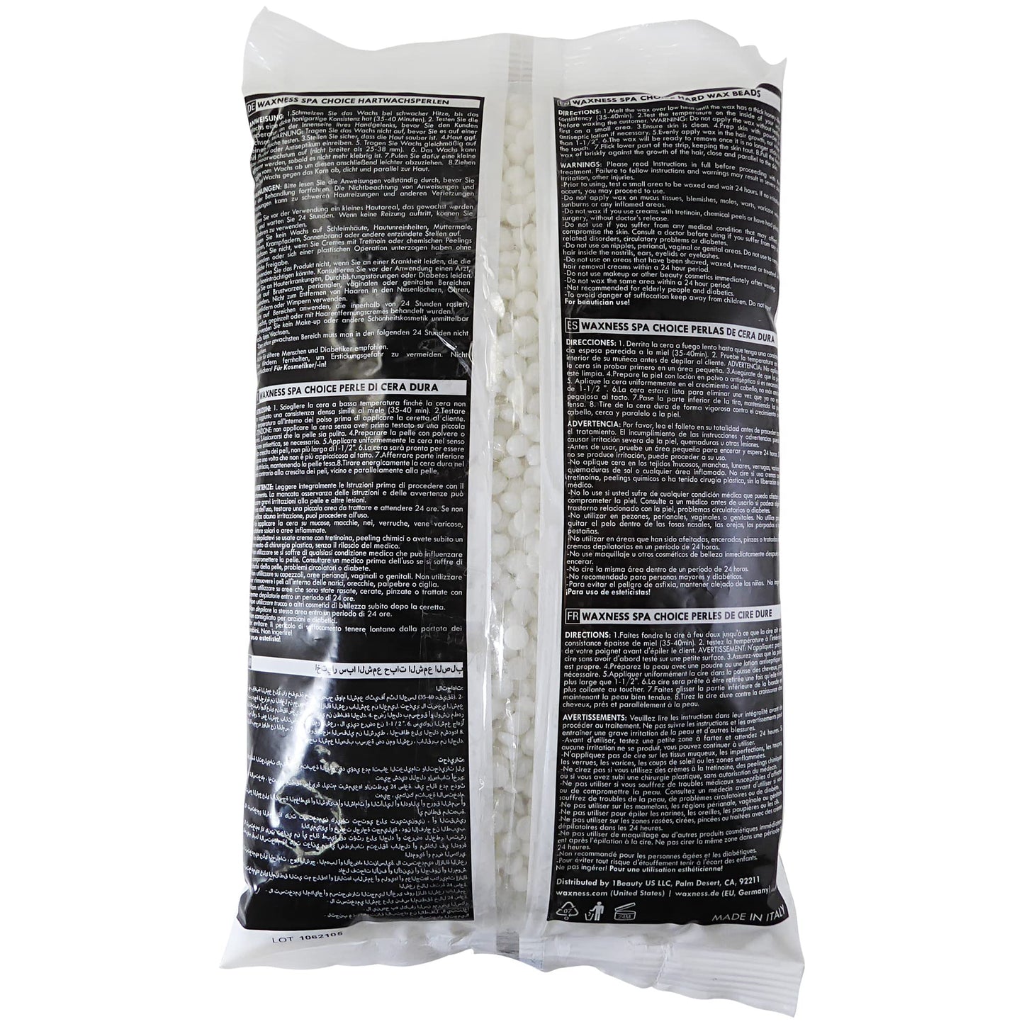 Waxness Spa Choice Rosin Free Coconut Waxing Kit with 2.2 Lb / 1 Kg Wax Bag Beauty and Personal Care Waxness