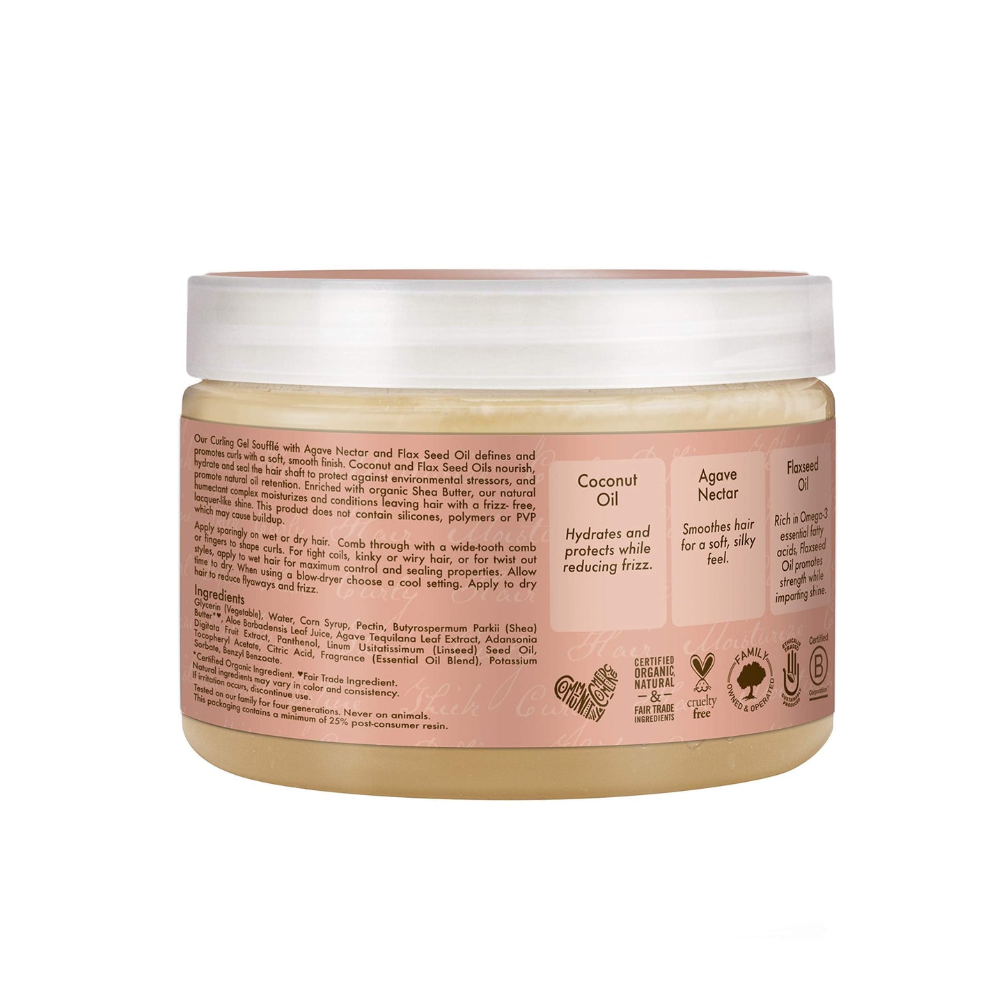 Shea Moisture Coconut & Hibiscus Curling Gel Souffle, 12 Ounce Beauty & Personal Care Shea Moisture