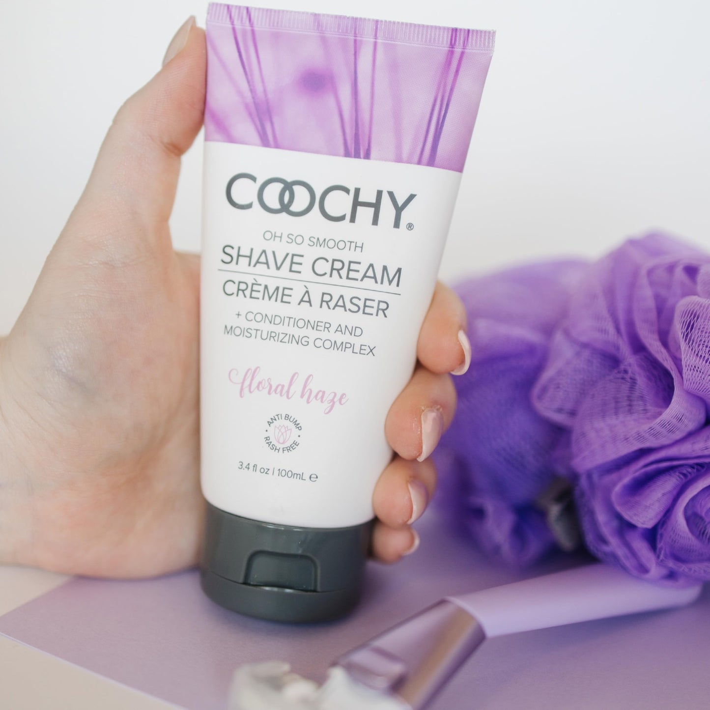 Coochy Shave Cream - Moisturizing Shave Lotion - Gentle Intimate Shaving Cream - For Bikini Area, Underarms, Legs & More - Rash-Free, Hydrating Beauty and Personal Care Coochy