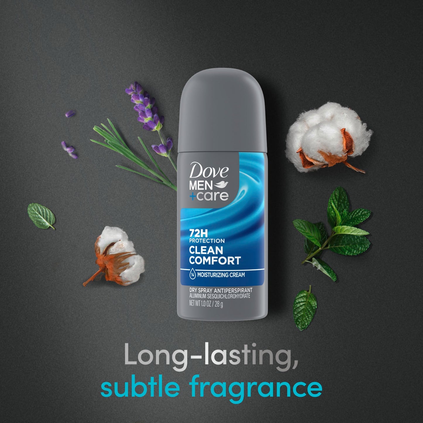 Dove Men+Care Antiperspirant Deodorant Dry Spray Clean Comfort 24 count For Men 72-hour Sweat and Odor Protection with Triple Defense Technology 1 oz Beauty and Personal Care DOVE MEN + CARE