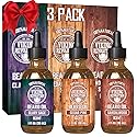 Viking Revolution Beard Oil for Men 3 Pack - Natural Mens Beard Oil Variety Set - Sandalwood, Pine and Cedar, Clary Sage Scents - Beard Conditioning Beauty & Personal Care Viking Revolution