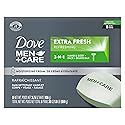 DOVE MEN + CARE 3 in 1 Bar Cleanser for Body, Face, and Shaving Extra Fresh Body and Facial Cleanser More Moisturizing Than Bar Soap to Clean Beauty & Personal Care DOVE MEN + CARE