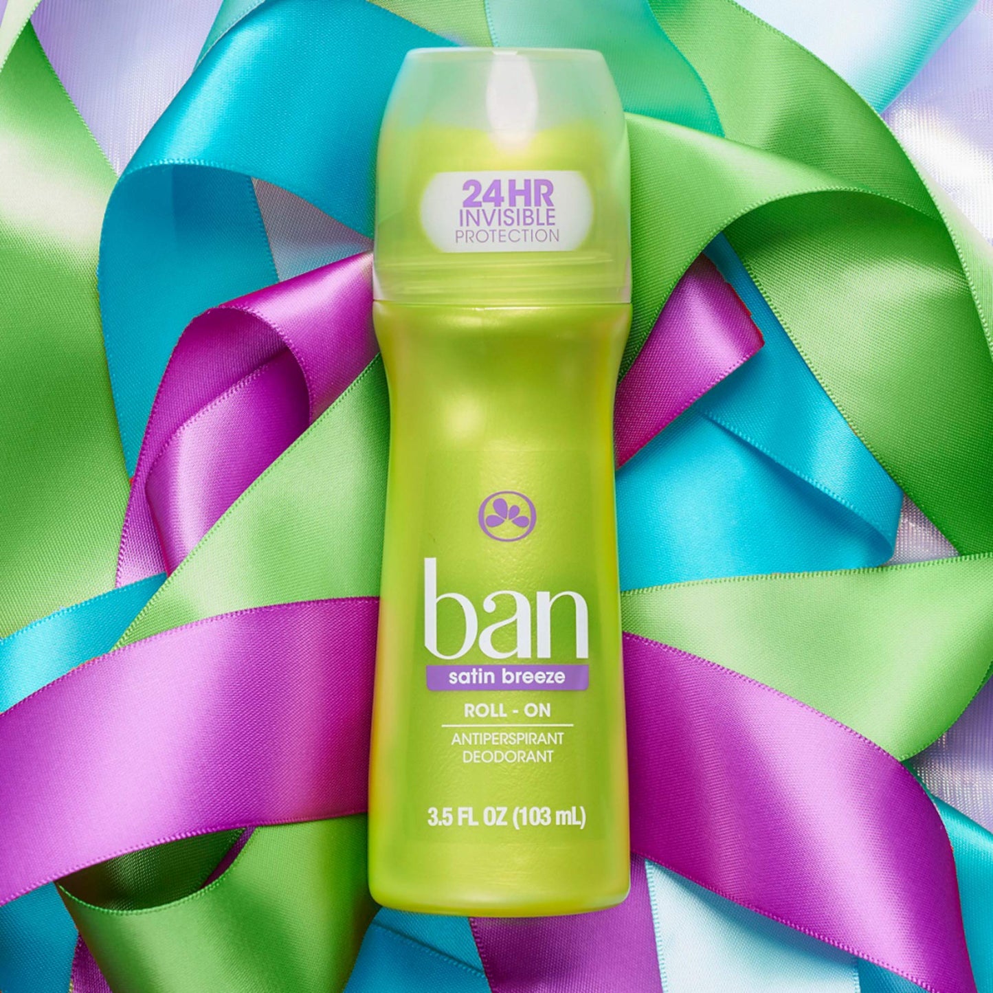 Ban Roll-On Satin Breeze Deodorant, 3.5 Fluid Ounce Beauty and Personal Care Ban