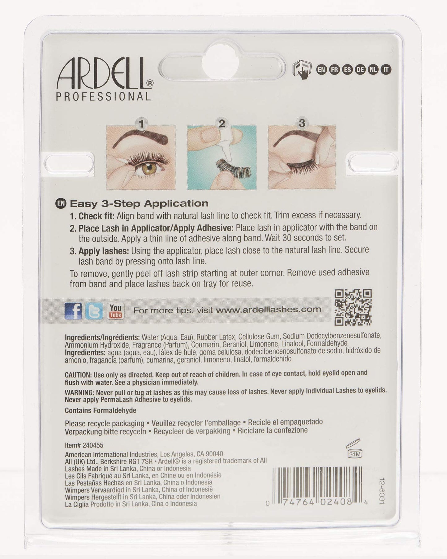 Ardell Starter Kit Natural 101 Demi Black Beauty & Personal Care Ardell