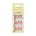 KISS LoveShackFancy x imPRESS Press-On Manicure Limited Edition, Style "Citrus Candy" Medium Almond Pink Press-On Nails, Includes Prep Pad, Mini Nail Beauty & Personal Care imPRESS