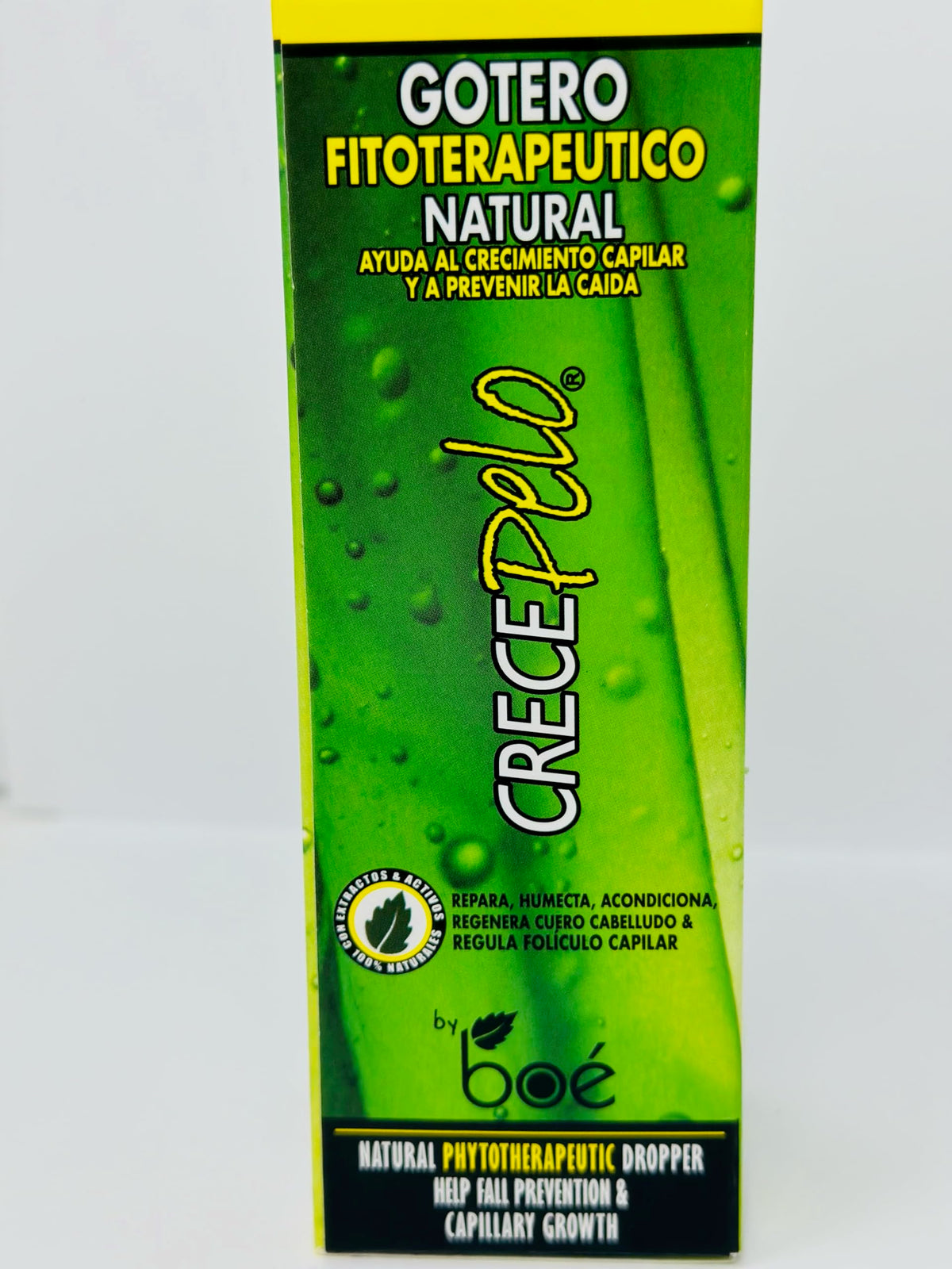 Natural Phytotherapeutic Hair Growth Dropper - 4.25 oz - Intensive Scalp Treatment for Hair Loss Prevention & Regeneration - Strengthens & Hydrates