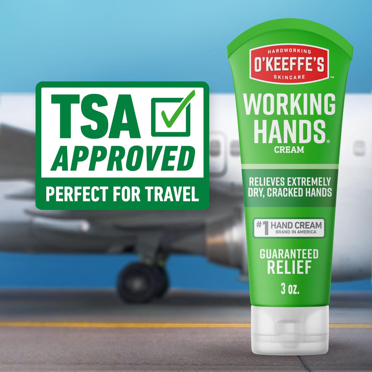 O'Keeffe's Working Hands Hand Cream (3 oz Tube) and Healthy Feet Foot Cream (3 oz Tube) - Repairing Skincare for Extremely Dry, Cracked Hands Beauty & Personal Care O'Keeffe's