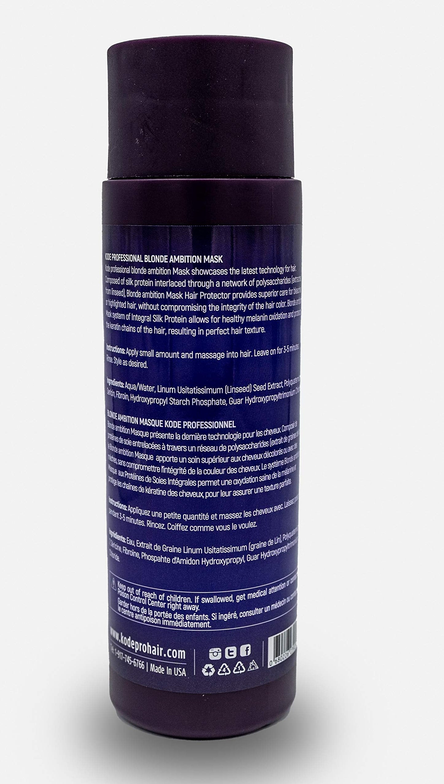 Blonde Ambition Purple Toning Shampoo and Conditioner Set, 8 floz by Kode Professional Beauty & Personal Care Belle of Hope Mara Ray
