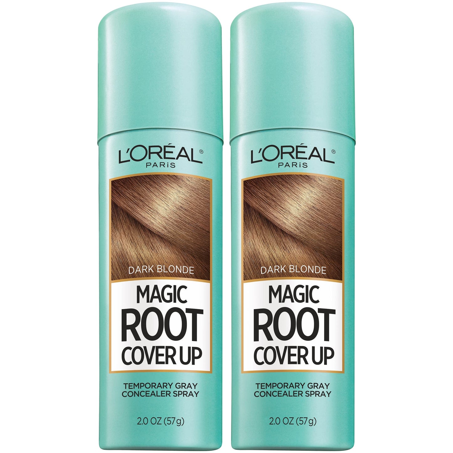 L'Oreal Paris Magic Root Cover Up Gray Hair Spray, 100% Gray Hair Coverage with Buildable, Lightweight, Transfer-Resistant, and Temporary Formula Beauty & Personal Care L'Oreal Paris