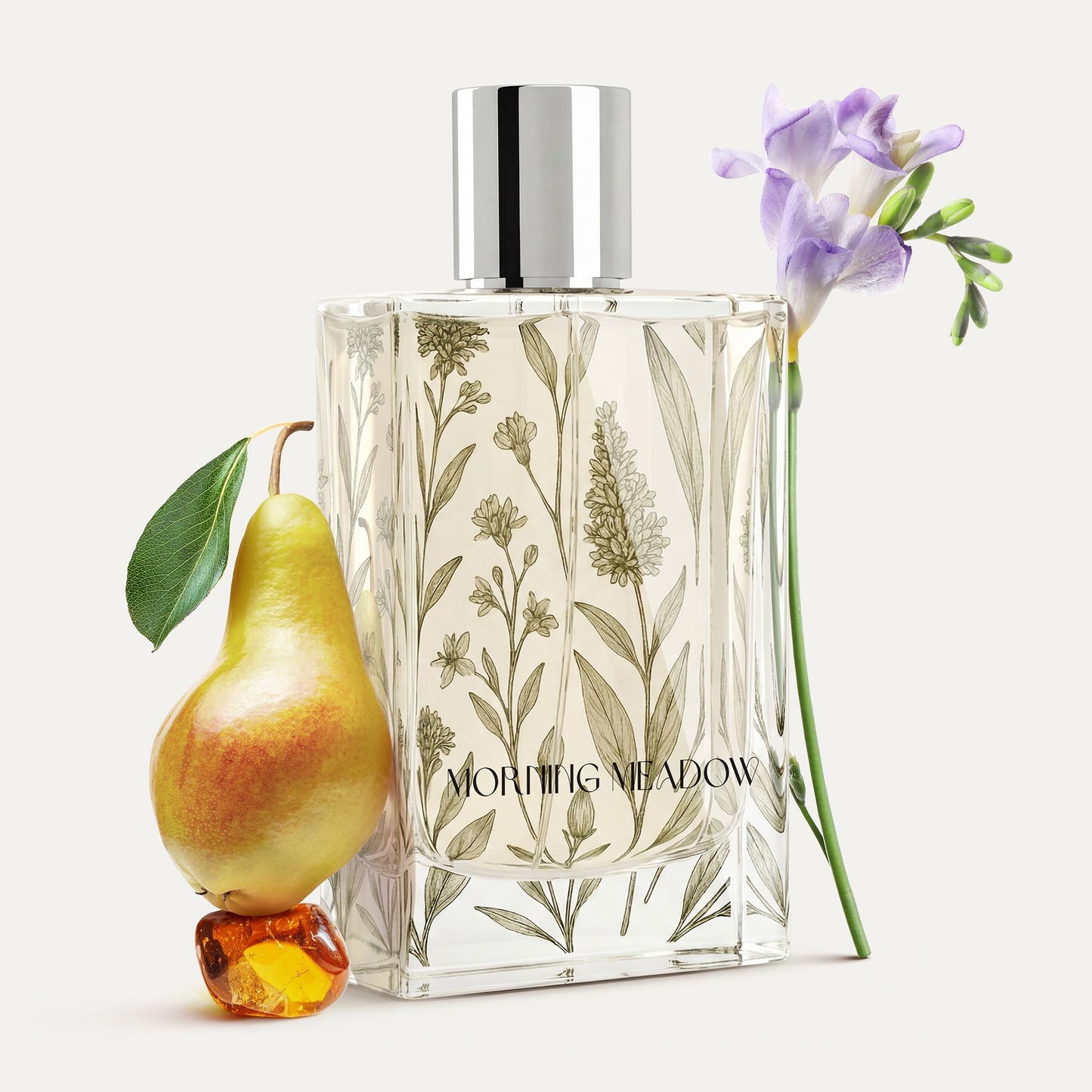Kumbra With Love Morning Meadow Eau de Parfum 100ML - Aquatic/Fresh Perfume for Women - Long-Lasting Scent with Pear, Melon, Rose, Freesia, Musk Beauty & Personal Care Kumbra With Love