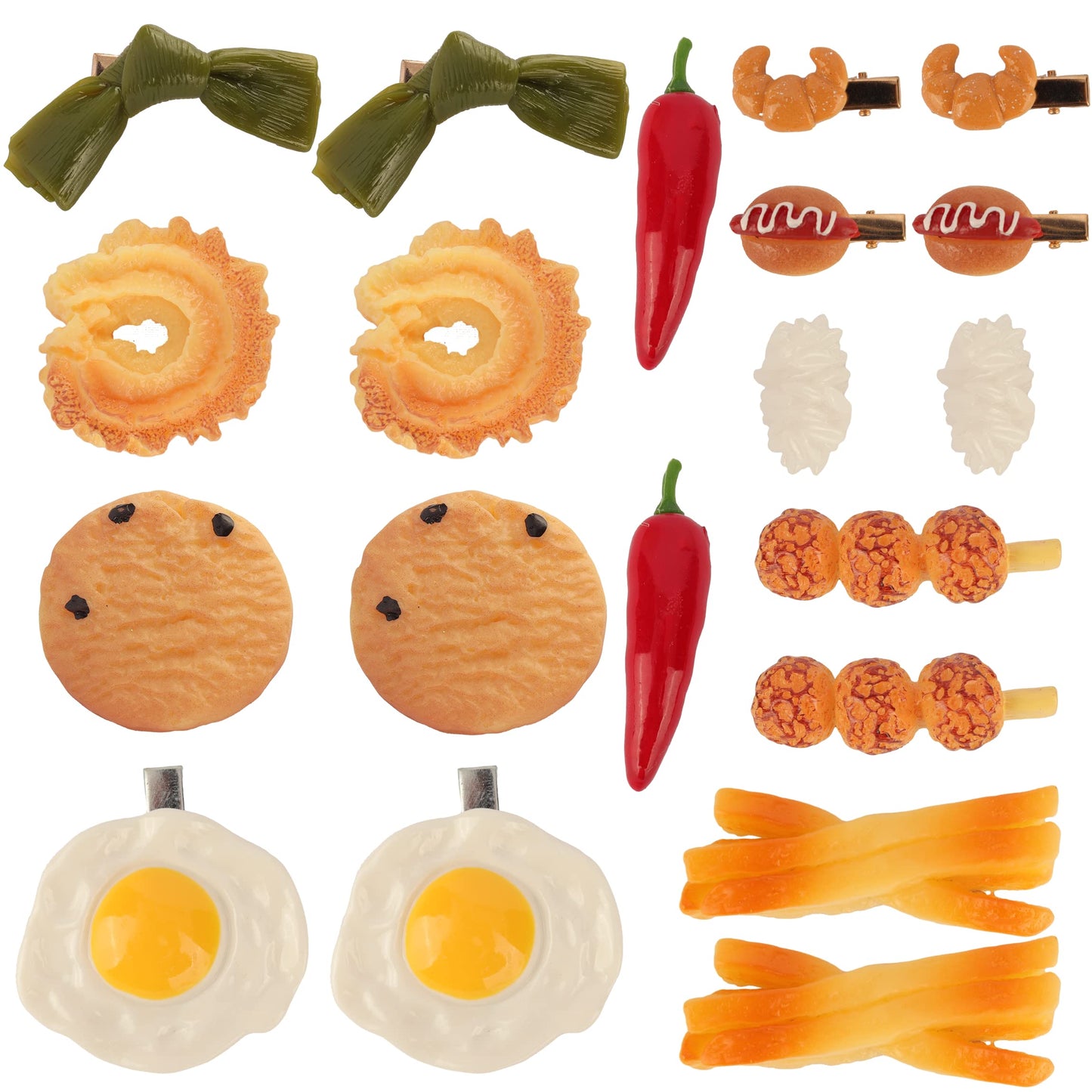 Hair Clips for Styling Salon Simulation Pattern Funny Cartoon Hair Accessories (Type B) Beauty & Personal Care YOOOYOOO