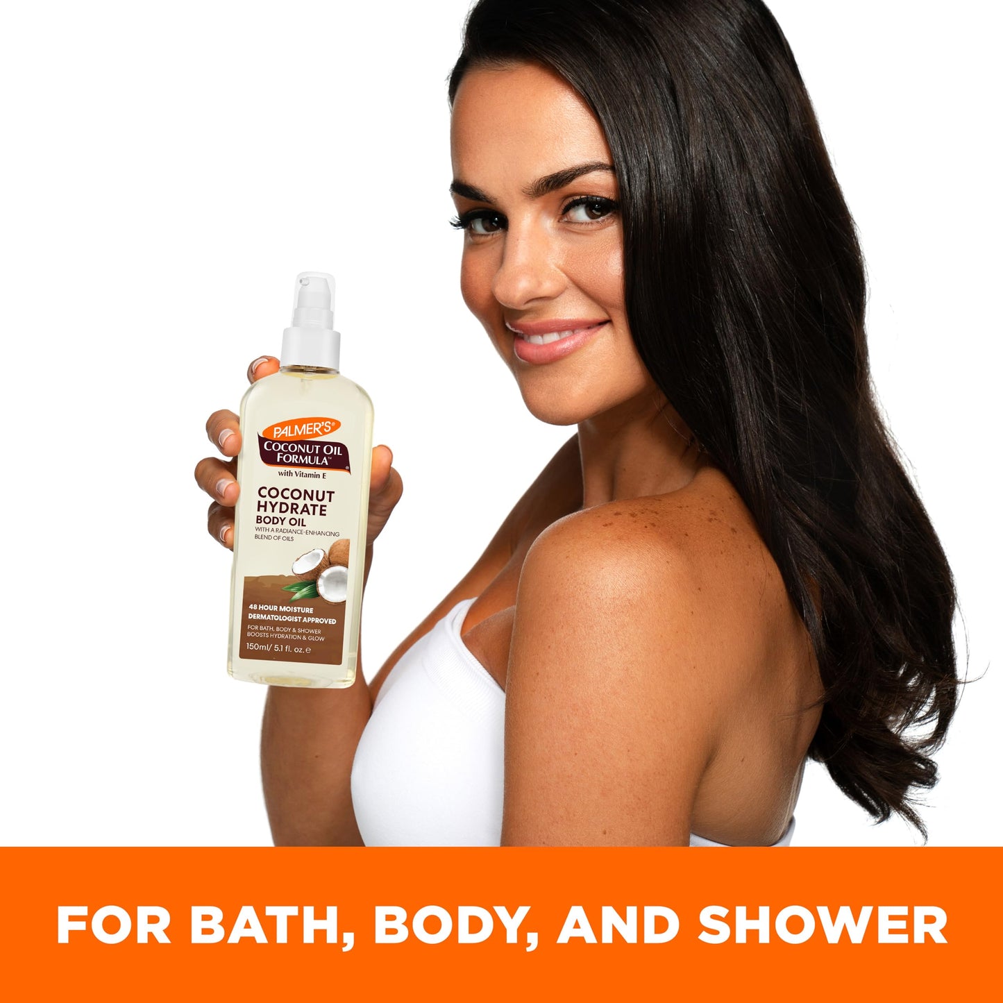 Palmer's Coconut Oil Formula Body Oil, Body Moisturizer with Green Coffee Extract, Bath Oil for Dry Skin, 5.1 Ounces (Spray Cap) Beauty & Personal Care Palmer's