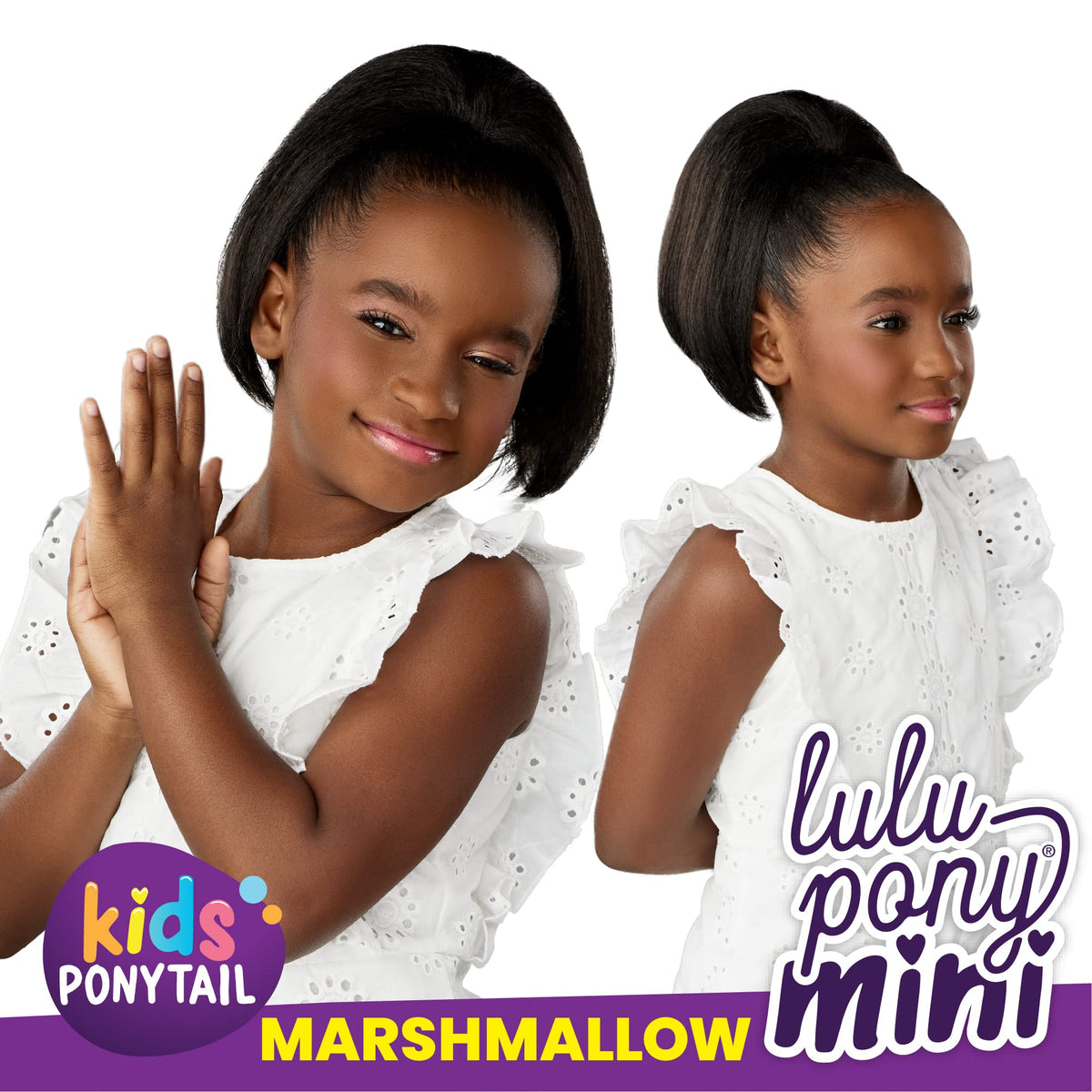 Sensationnel Lulupony Mini-Marshmallow,1 JETBLACK