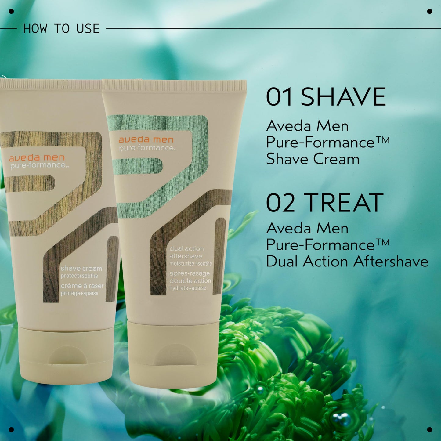 Aveda Men Pure-Formance Dual Action Aftershave | 2-in-1 Aftershave & Moisturizer | with Spearmint | for All Skin Types | 97% Naturally Derived*, 2.5 Beauty & Personal Care Aveda