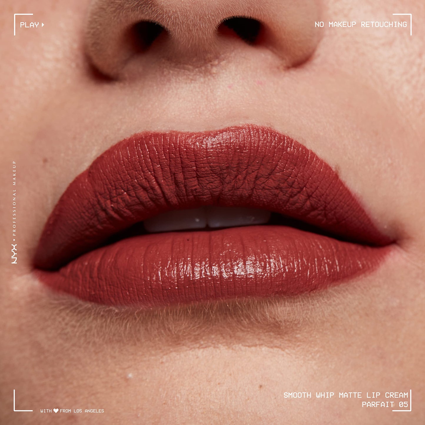 NYX PROFESSIONAL MAKEUP Smooth Whip Matte Lip Cream, Long Lasting, Moisturizing, Vegan Liquid Lipstick - Parfait (Midtone Red Nude) Beauty & Personal Care NYX PROFESSIONAL MAKEUP