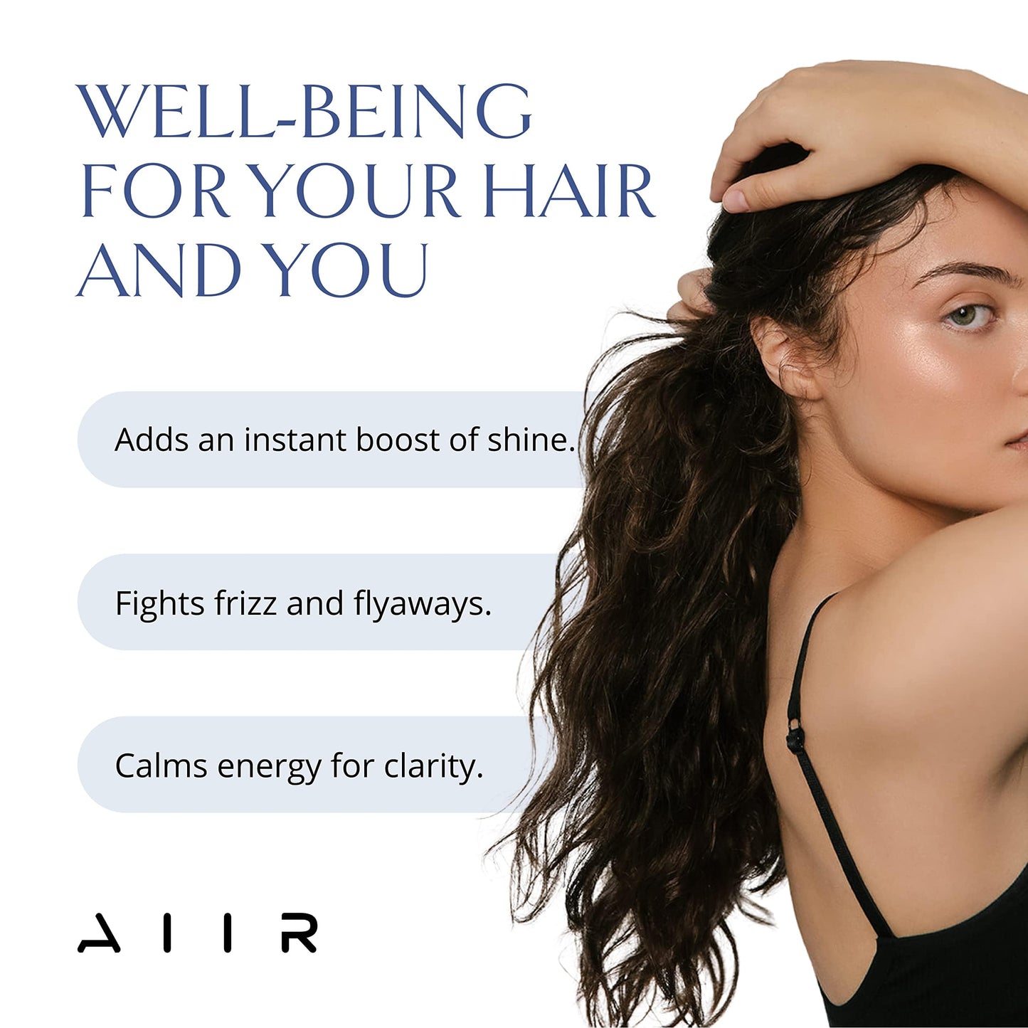 AIIR Shine Spray -Smoothing Spray for Glossy Sleek Hair, Humidity and Frizz Shield Spray, Gloss Spray, Lightweight Spray Coats and Protects Hair Beauty & Personal Care AIIR