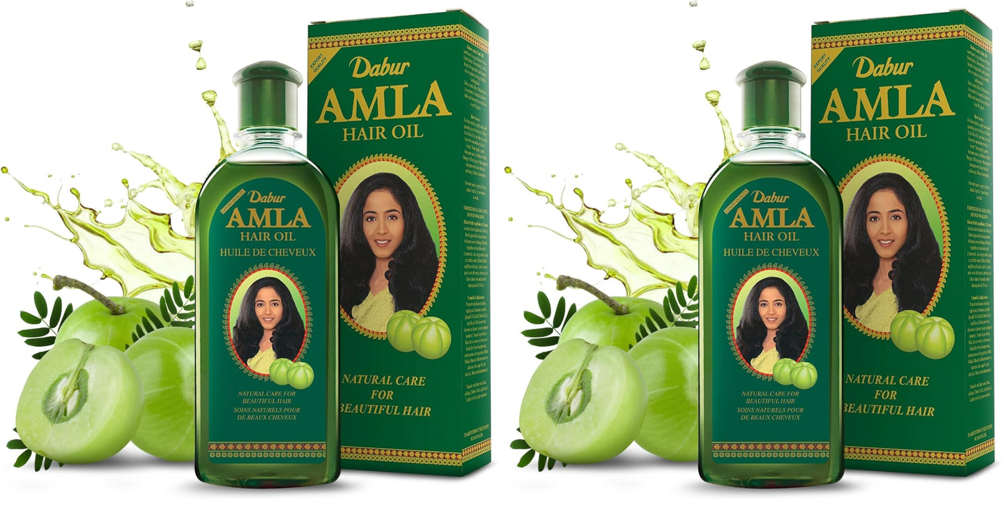 Dabur Amla Hair Oil - Nourishing Herbal Oil with Pure Amla and Botanical Extracts for Healthy, Moisturized Scalp, Strong, Shiny Hair - Ayurvedic Beauty and Personal Care Dabur Default Title