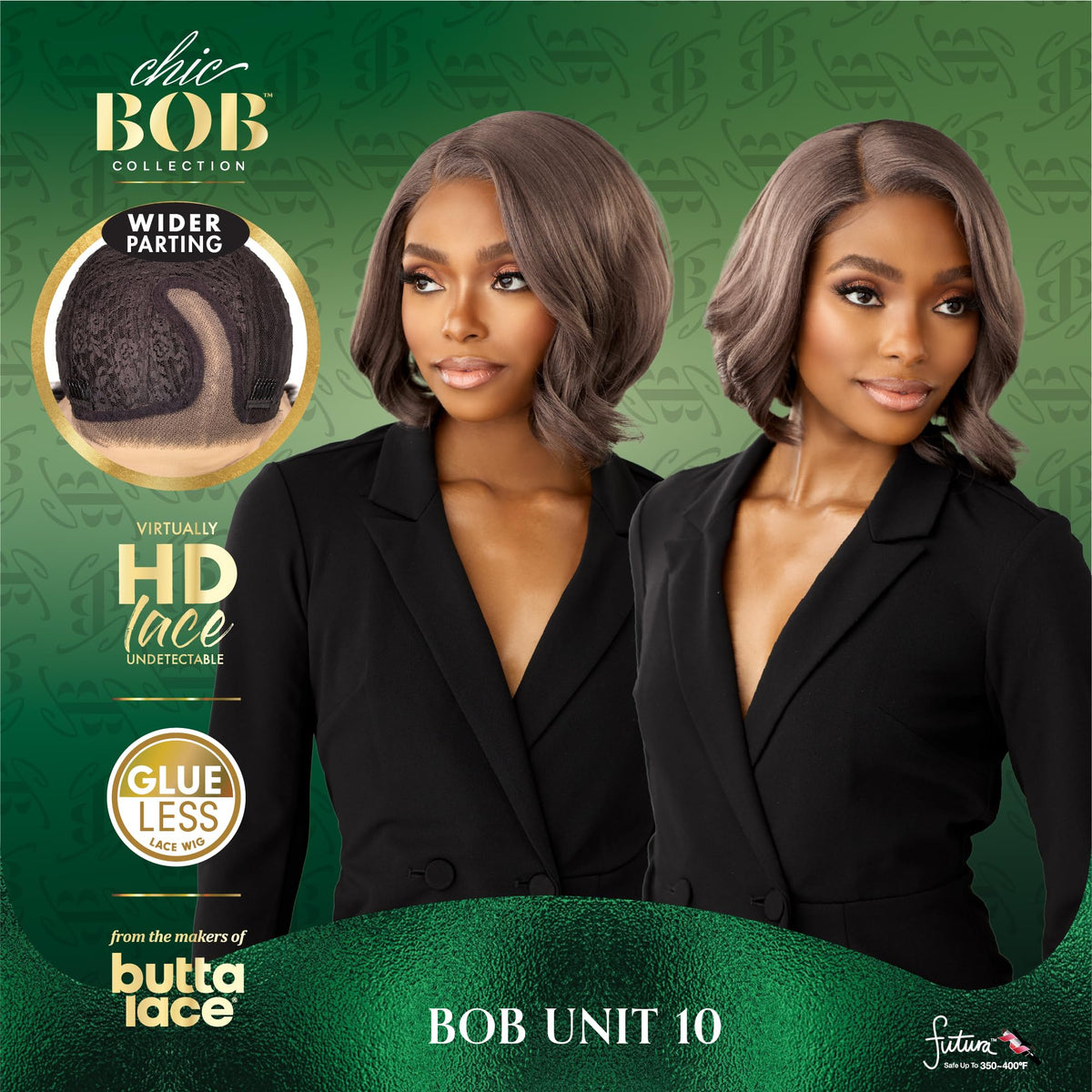 Sensationnel Chicbob Lace Frontwig-Bob Unit 10, 2 DARKBROWN