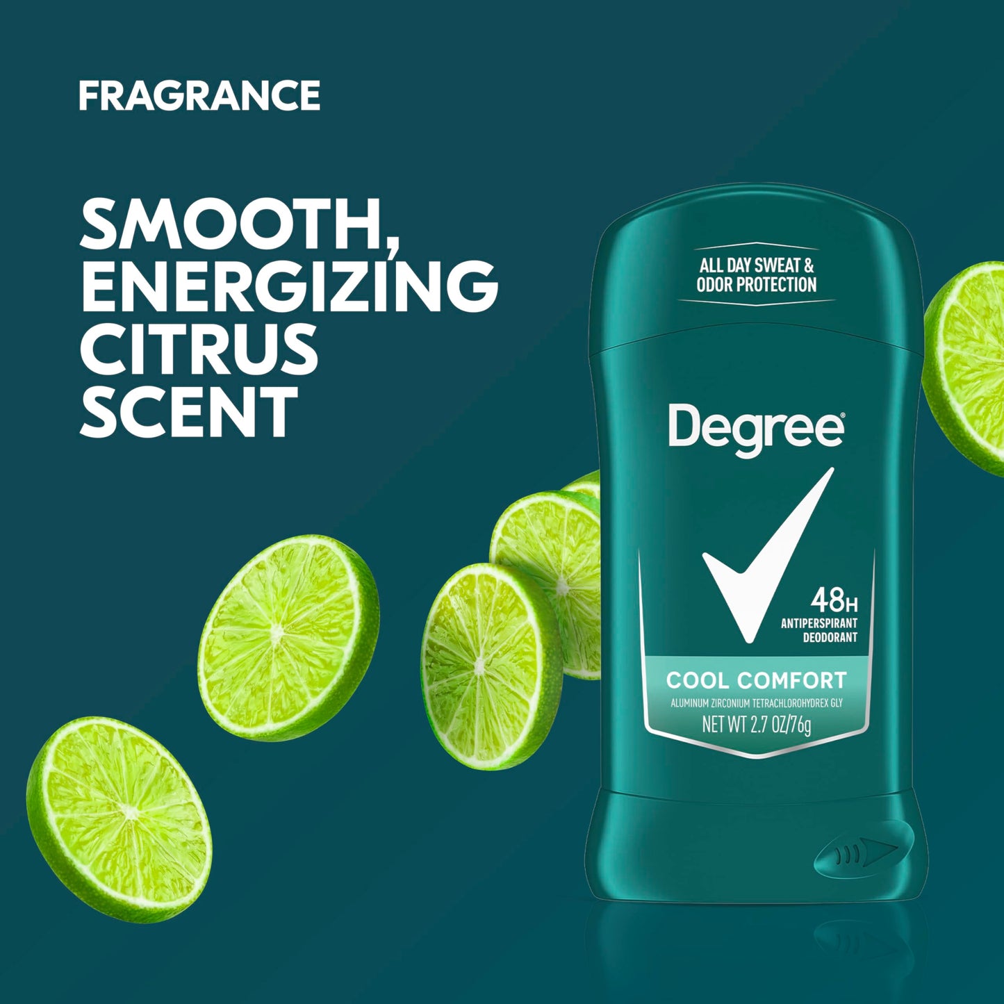 Degree Men Dry Protection Antiperspirant, Cool Comfort, 2.7 oz., Pack of 6 Beauty and Personal Care Degree