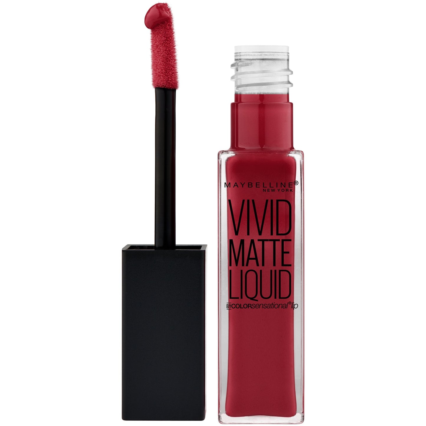 Maybelline New York Color Sensational Vivid Matte Liquid Lipstick, Red Punch, 0.26 fl. oz. Beauty & Personal Care MAYBELLINE