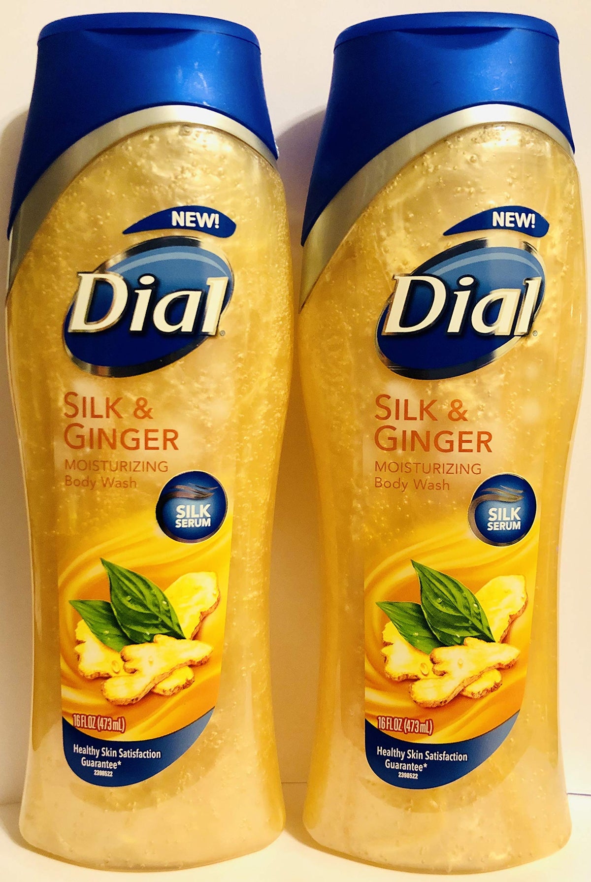 Dial Moisturizing Body Wash - Silk & Ginger - Net Wt. 16 FL OZ (473 mL) Per Bottle - Pack of 2 Bottles Beauty & Personal Care Dial