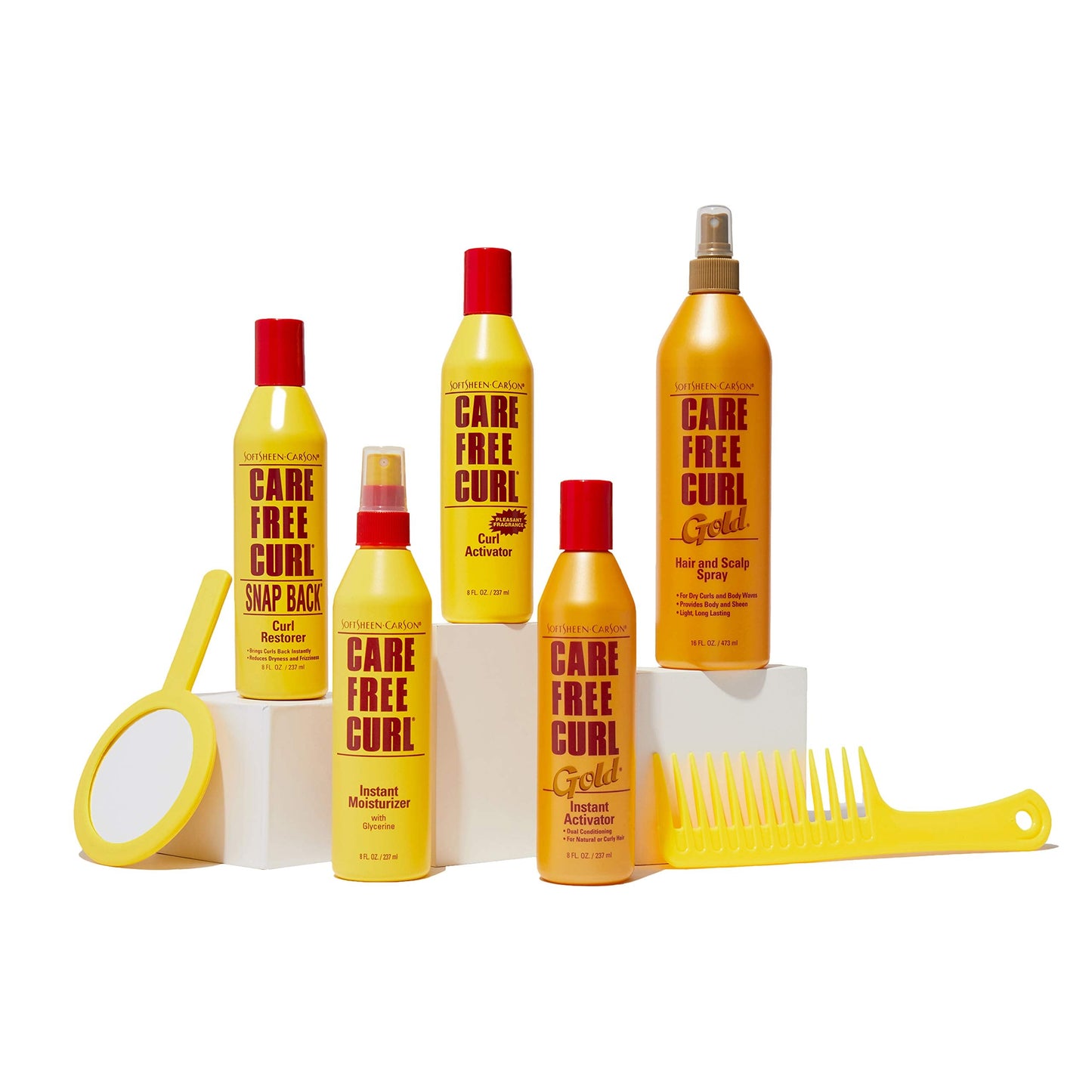 SoftSheen-Carson Care Free Curl Gold Instant Activator, for Natural and Curly Hair, Softens and Hydrates, Moisturizes Hair and Great for Easy Combing Beauty & Personal Care SoftSheen