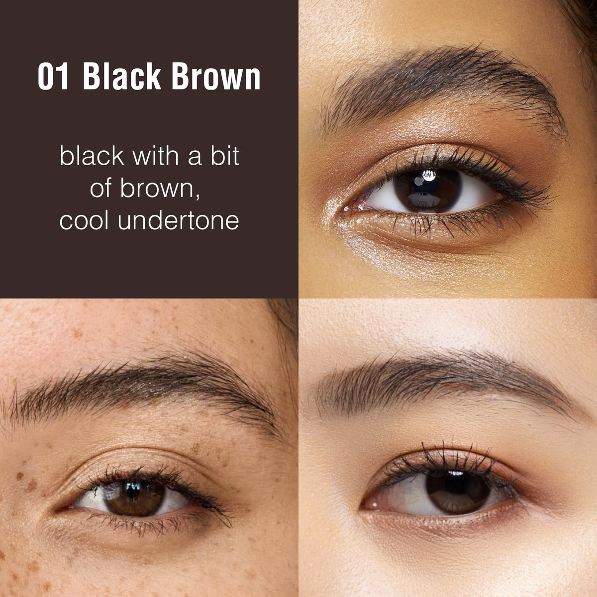 Ruby Kisses Go Brow Microblading Eyebrow Pen, Waterproof Eyebrow Pencil for Women, Dual-Ended Liquid Tattoo Brow Pencil with 4-Fork & Precise Brush