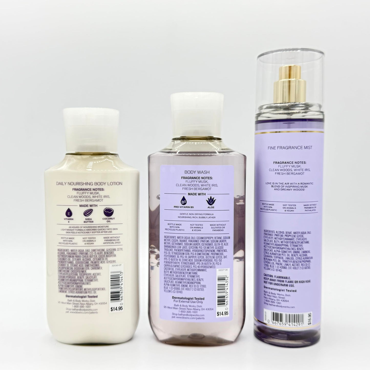 Bath & Body Works Lovely Dreamer 3-Piece Set - Includes: Body Lotion, Body Wash and Fine Fragrance Mist Beauty and Personal Care Bath & Body Works