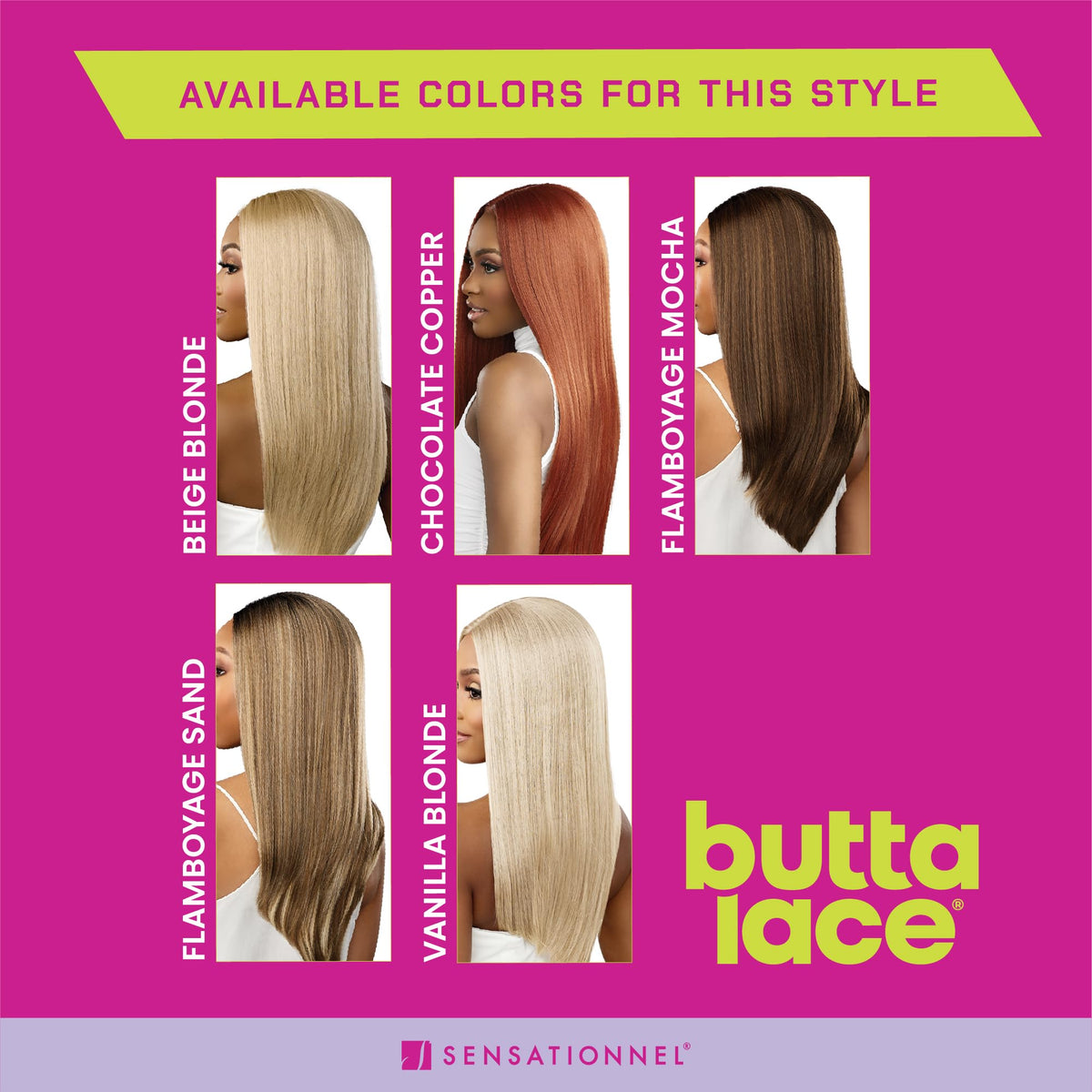 Sensationnel Butta LaceWig-Mermaid Mood, FLAMBOYAGEMOCHA