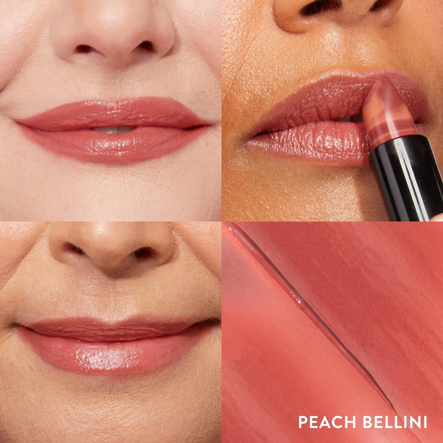 LAURA GELLER NEW YORK Italian Marble Sheer Lipstick - Peach Bellini - Hydrating & Lightweight - Vitamin E & Caster Seed Oil - Cream Finish Beauty & Personal Care LAURA GELLER NEW YORK