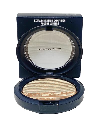 M.A.C Cosmetics Extra Dimension Skinfinish - Whisper Of Gilt (Light soft white with shimmery sheen) .31 Oz / 9g Beauty & Personal Care MAC