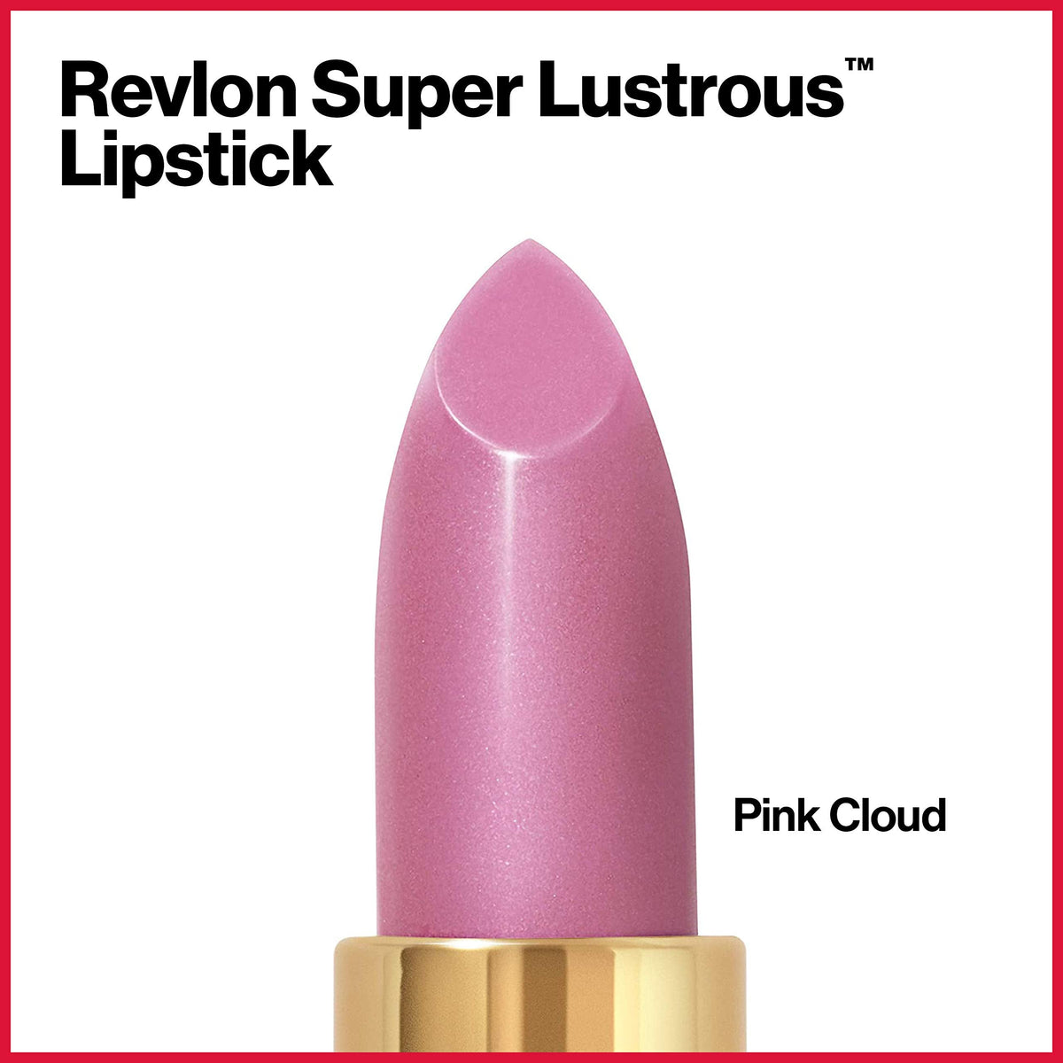 Revlon Super Lustrous Lipstick, Creamy Formula For Soft, Fuller-Looking Lips, Moisturized Feel, Pink Cloud (801), 0.15 oz Beauty & Personal Care REVLON