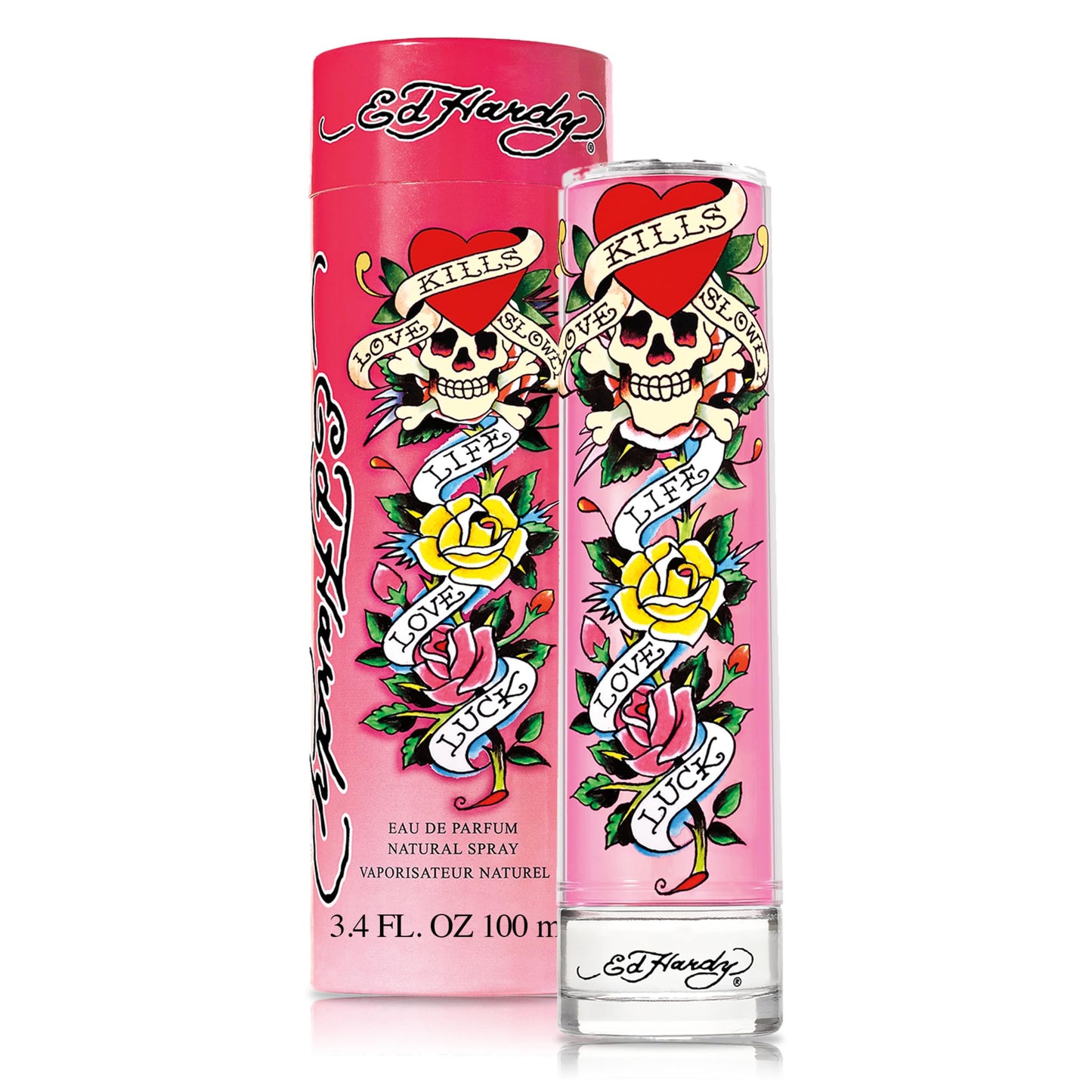 Christian Audigier Ed Hardy Perfume for Women, 3.4 fl. oz. EDP Spray Beauty & Personal Care ED HARDY