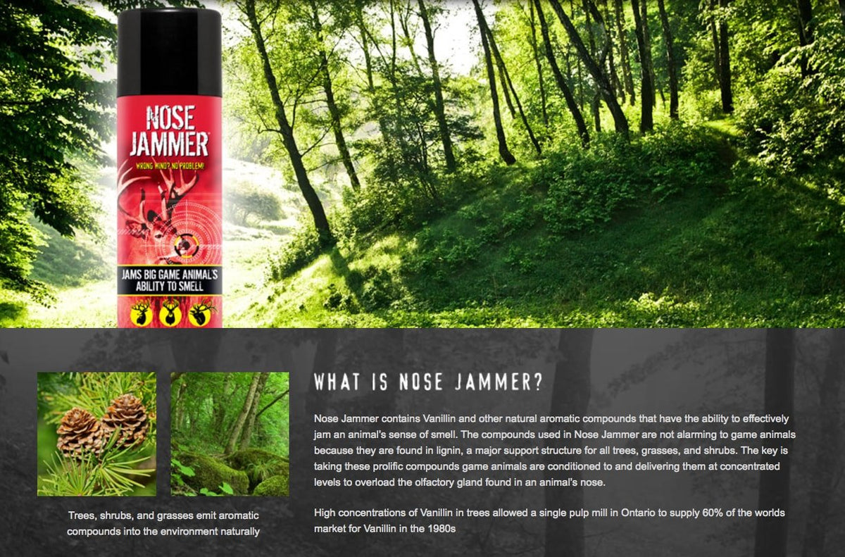 Nose Jammer Hunting Accessories - Hunting Body Wash and Shampoo - Clean, Moisturizes And Refreshes, No Sulfates, Prabens Or Dyes, Scent Away Beauty & Personal Care Nose Jammer