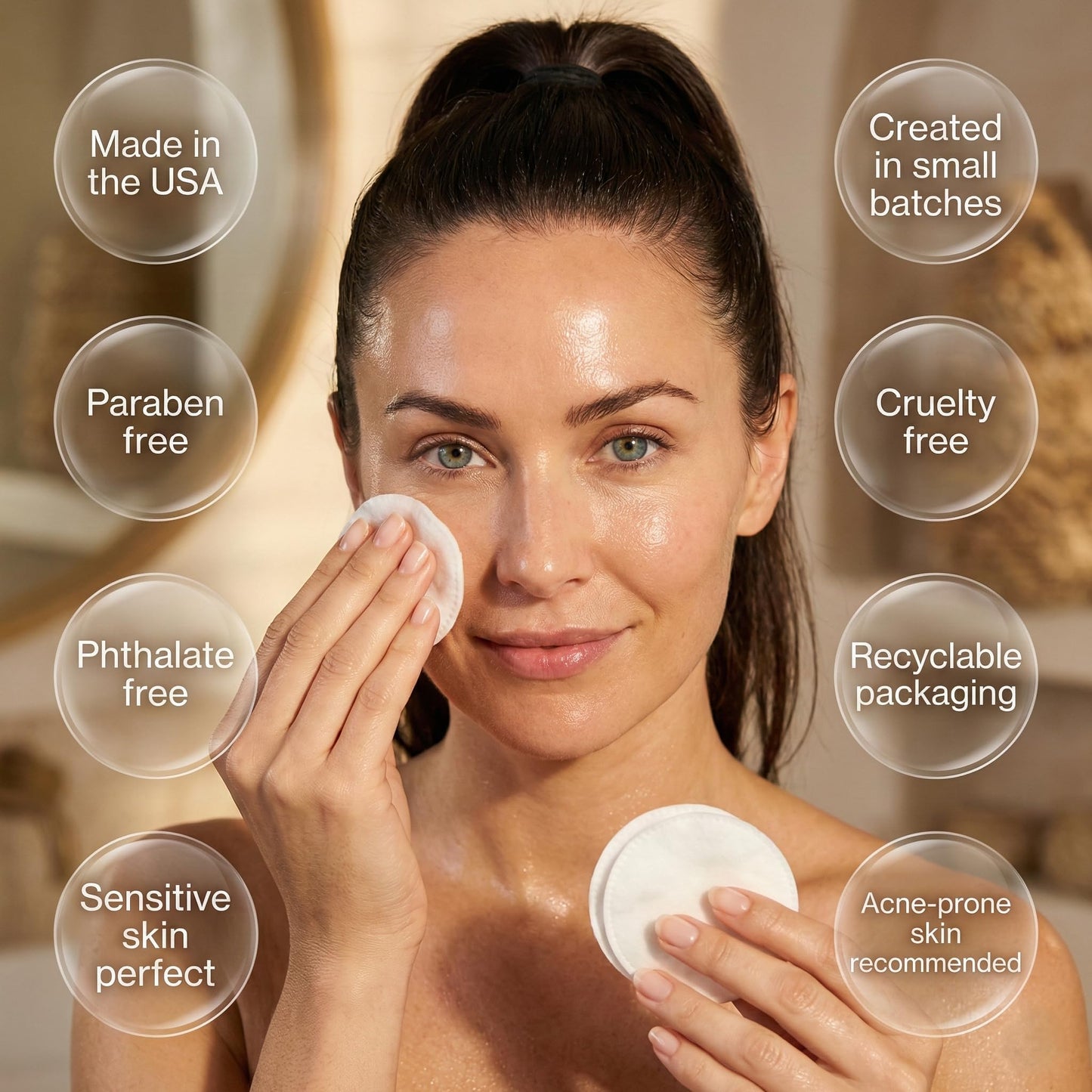 YUNASENCE AZURIEN Clarifying Beauty Renewal Essence, 6oz. with Blend of 7 Types of AHA+BHA+PHA to Gently and Naturally exfoliate and Renew. Beauty & Personal Care Sweetsation Therapy