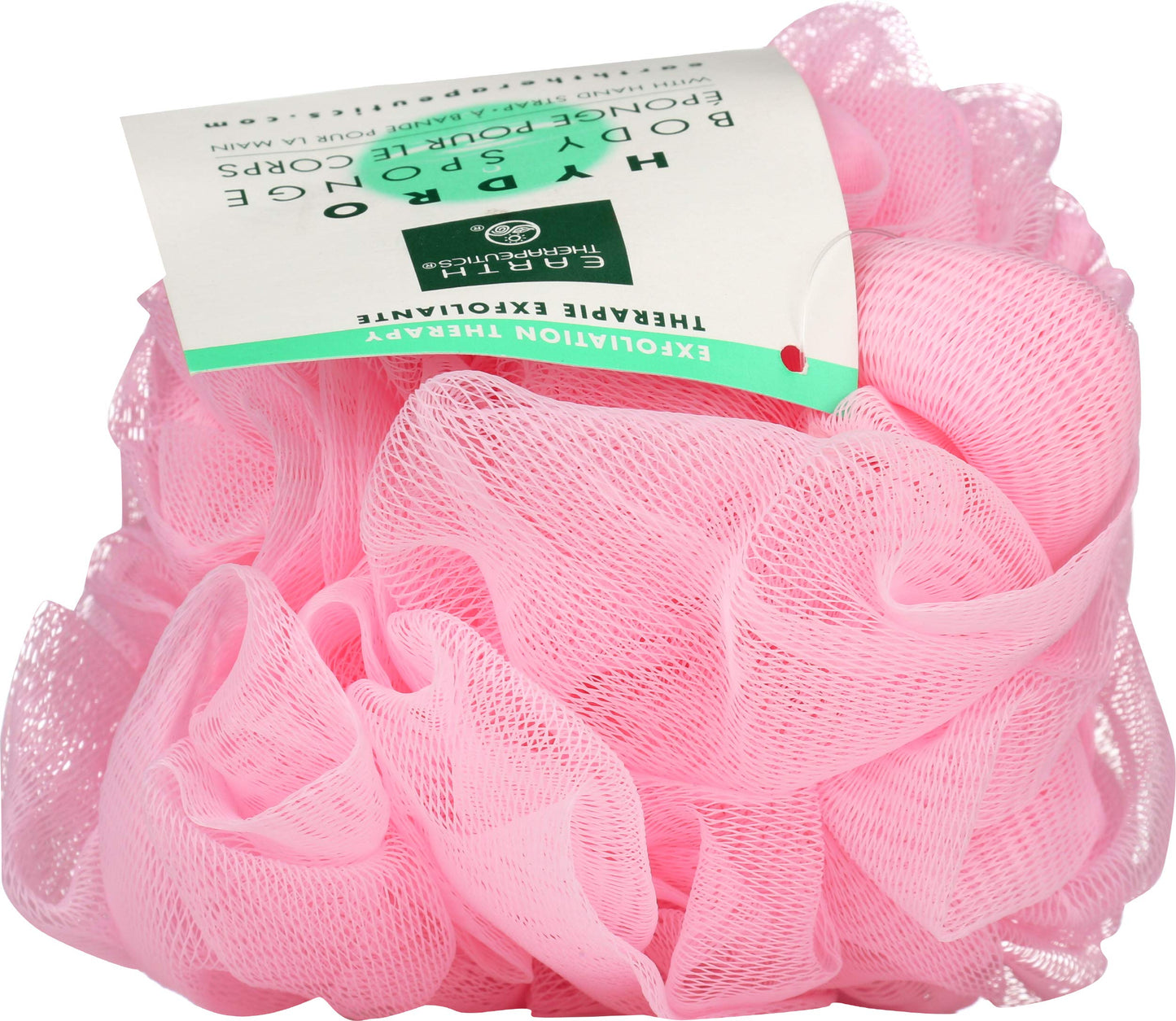 Earth Therapeutics Hydro Body Sponge with Hand Strap - Pink Beauty and Personal Care Earth Therapeutics
