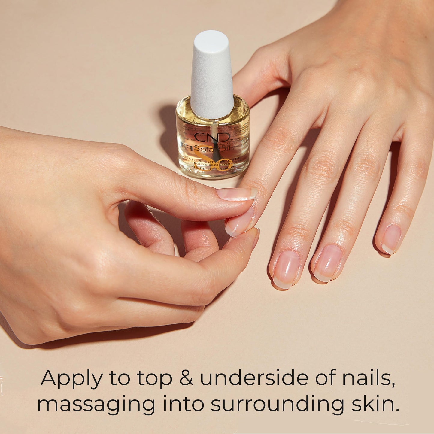 CND SolarOil Cuticle Oil, Natural Blend Of Jojoba, Vitamin E, Rice Bran and Sweet Almond Oils, Moisturizes and Conditions Skin, Pack Of 1, 0.25 Fl Oz Beauty & Personal Care CND