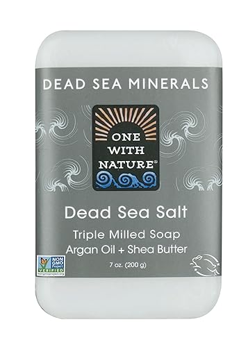 One With Nature Dead Sea Mineral Salt Soap, 7 Oz Beauty & Personal Care One With Nature