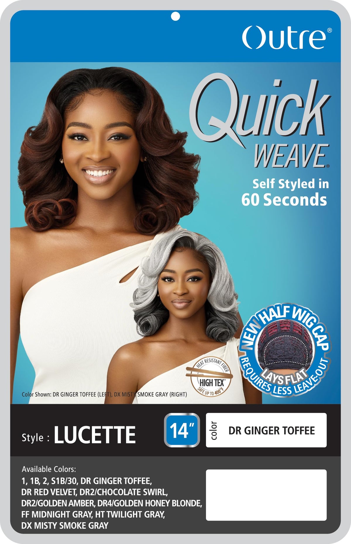 Outre Quick Weave - Lucette (DX MISTY SMOKE GRAY)